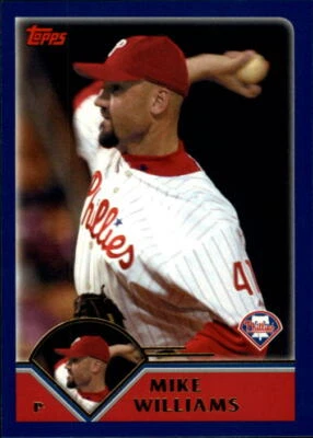 2003 Topps Traded  #T98 Mike Williams - NM-MT  - Image 1 of 2