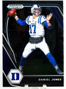 DANIEL JONES Danny Dimes 2021 Panini Prizm Draft Picks #24- Giants-Duke
