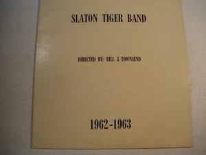 vintage Slaton Tiger Band RED VINYL LP 1962-1963 Texas - Picture 1 of 4