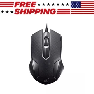 Universal Wired Mouse USB 2.0 Optical Mice for PC Laptop Chromebook Desktop USA - Picture 1 of 6