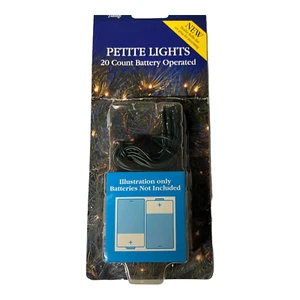 Bright Tidings Petite Lights kleinere Glühbirnen 20 Stück batteriebetrieben Dekoration - Bild 1 von 5