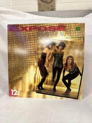 Exposé-Point Of No Return (All New Mixes!) 12" single-Arista-AD1-9580 - Image 1 of 3