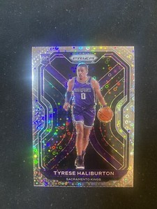 2020-2021 NBA Prizm Fast Break Tyrese Halliburton Disco Variation RC No.262