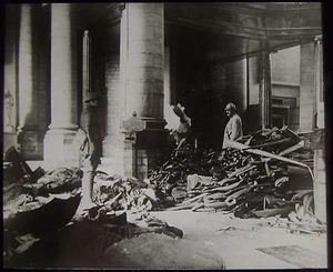 Linterna mágica de vidrio diapositiva DOUAI DAÑO A LA CATEDRAL 26 DE DICIEMBRE 1918 PRIMERA GUERRA MUNDIAL FOTO FRANCIA - Imagen 1 de 2
