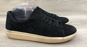 Nurture Damen Sneaker 8,5 Schwarz Leder Freizeit Komfort Minimalistische Schuhe - Bild 1 von 9