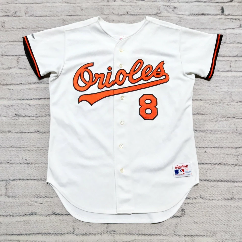 Vintage Baltimore Orioles Cal Ripken Jr Baseball Jersey Authentic Sewn Pro Cut - Image 1 of 4