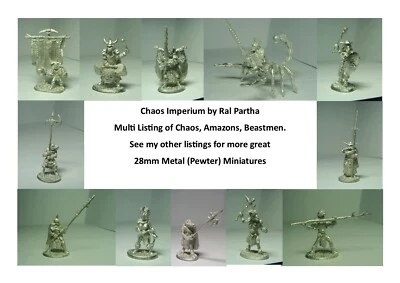 RAL PARTHA CHAOS IMPERIUM Multi Listing D&D Runequest Pathfinder RPG R - Image 1 of 4