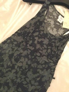Motherhood Maternity: S, M: Blue Splatter Print Maxi Maternity Dress - Picture 1 of 4