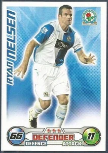 TOPPS MATCH ATTAX 2008-09-BLACKBURN ROVERS Y NUEVA ZELANDA-RYAN NELSEN - Imagen 1 de 1
