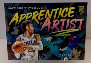 2019-20 Matisse Thybulle RC Panini Court Kings Apprentice Artists Rookie 76ers