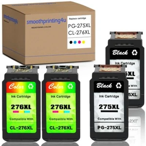 PG-275XL CL-276XL Ink Cartridge 2 Color Value Pack Compatible with Canon TS3522 - Picture 1 of 16