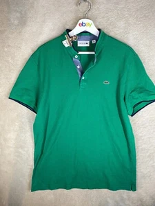 Lacoste Casual Polo T-Shirts Top Size XL Womens Green Logo Short Sleeve - Picture 1 of 10