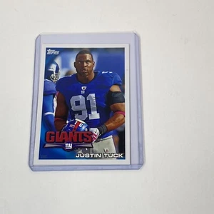 2010 Topps #261 Justin Tuck DE Football New York Giants NM OR BETTER - Picture 1 of 2