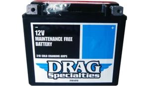 DRAG SPECIALTIES BATTERY HARLEY SOFTAIL HERITAGE FAT BOY FXST FXS SPRINGER 91-23 - Picture 1 of 1