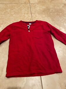 Boy Wonder Nation Red Long Sleeve shirt - size S