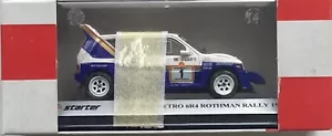 STARTER 1/43 MG Metro 6R4 1986 Rothmans Rally #1 McRae & Grindrod Nuovo con scatola - Foto 1 di 8