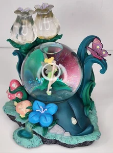 Disney Tinker Bell Snow Music Globe Lights Up - Plays "You Can Fly"  - Picture 1 of 11