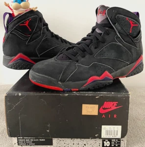Nuove Nike Air Jordan 7 OG 1992 Bulls taglia 10 Raptors DMP Travis Chicago Off-White - Foto 1 di 7
