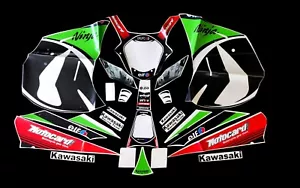 ZX-10R NINJA 2011 CARENE RACING PISTA REPLICA DECAL VINYL KIT - Picture 1 of 8
