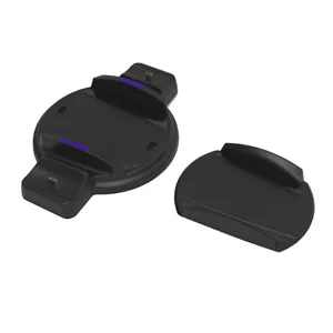 Black Plastic Stand with Dual Charging Dock for PS5 Disc Edition/Digital Edition - Picture 1 of 9