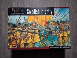 Pike & Shotte Swedish Infantry Regiment Boxed Set 28mm Thirty Years War Warlord - Picture 1 of 2