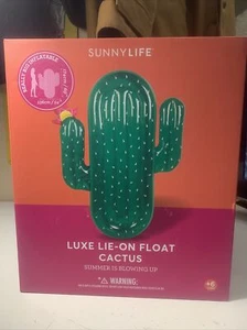 Sunnylife Luxe Lie-On Float Cactus 69”x54” - Picture 1 of 5
