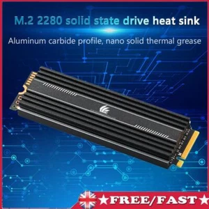 M.2 SSD Heatsink Cooler M2 2280 Solid State Hard Disk Radiator Thermal Pads - Afbeelding 1 van 7