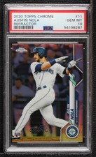 2020 Topps Chrome Refractor Austin Nola #11 PSA 10 GEM MT Rookie RC