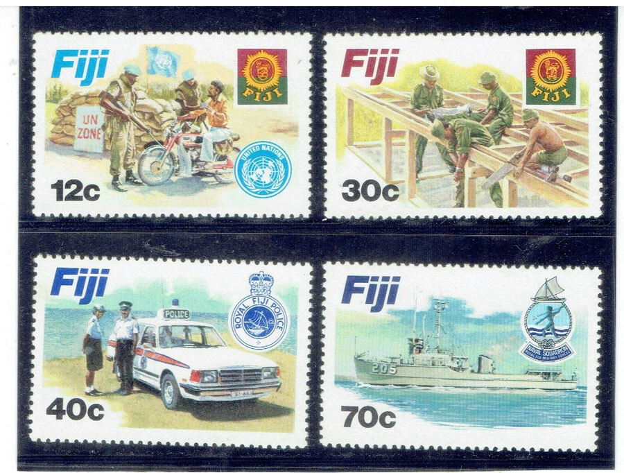 FIJI 1982 Fuerzas Disciplinadas CV $6,00 Foto 1 de 1