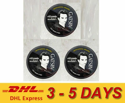 3 X 75 G. GATSBY HAIR STYLING WAX MAT and HARD FROM JAPAN FOR MEN ** Express ! - Image 1 of 4