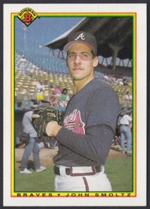 1990 Bowman #10 John Smoltz Atlanta Braves