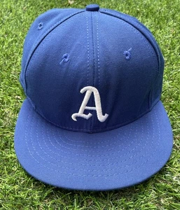 Vintage Philadelphia Athletics Fitted Hat 7 1/8 American Needle Rare Cap - Picture 1 of 9