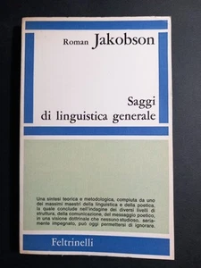 Roman Jakobson - Saggi di linguistica generale -  1a ed. Feltrinelli  1966 - Foto 1 di 8