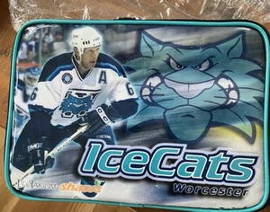 NEW AHL WORCESTER ICE CATS SOFT LUNCH BAG/COOLER - Picture 1 of 3