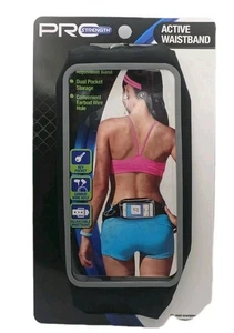 Running Belt w/ Pockets & Earbud Port – Adjustable Waist Pack - New - Picture 1 of 4