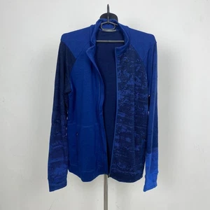 Icebreaker Away II Long-Sleeve Zip Top Men's Wool Jacket with Fleece Lining M - Picture 1 of 10