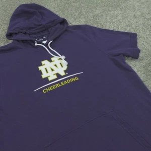 Under Armour Felpa con Cappuccio Uomo Extra Large NCAA Università di Notre Dame Cheerleading - Foto 1 di 11