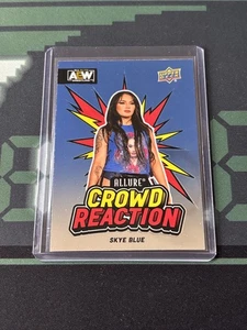 AEW Upper Deck Allure 2024 Skye Blue Crowd Reaction SP Insert Card #CR-7  - Bild 1 von 2