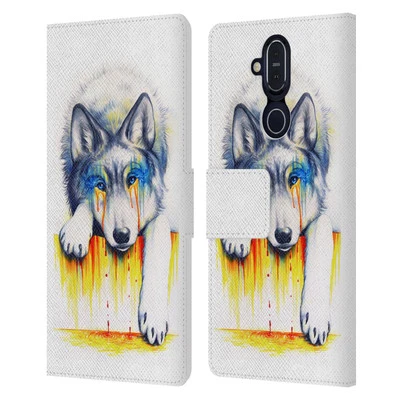 JONAS "JOJOESART" JÖDICKE WILDLIFE LEATHER BOOK CASE FOR MICROSOFT NOKIA PHONES - Image 1 of 4