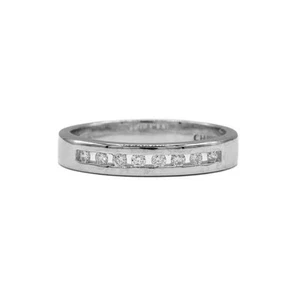 Ring mit Brillanten Diamond 0 ,15 ct Marke Christ in 585 Gold 55 top! - Picture 1 of 12