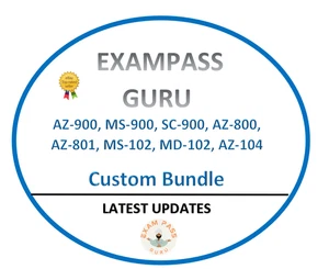 AZ-900, MS-900, SC-900, AZ-800, AZ-801, MS-102, MD-102, AZ-104!!NOVEMBER   - Picture 1 of 1
