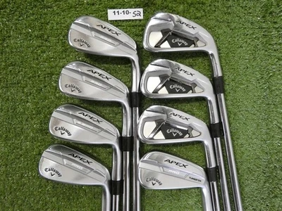 Callaway Apex 21/Apex Pro 21 Forged Mixed Irons 4-P, A Project X 6.0 Stiff Steel - Image 1 of 4