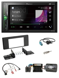 Pioneer 2DIN Lenkrad DAB USB Bluetooth Autoradio für BMW X5 E53 2000-2006 - Bild 1 von 10