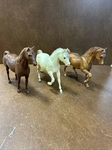 Vintage Breyer Horse Lot 3 #907 #908 #908 1950’s 1960’s Stallions Mare Rare - Picture 1 of 21