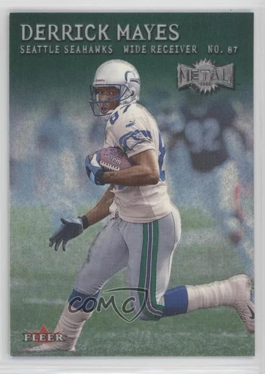 2000 Fleer Metal Emerald Derrick Mayes #50 - Image 1 of 2