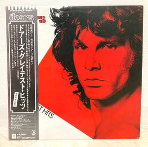 DOORS / GREATEST HITS JAPAN ISSUE LP W/OBI, INNER, INSERT - Picture 1 of 9