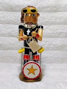 Limited Edition 2009 Target Rock Star Drummer Nutcracker With Sunglasses 7888 - Picture 1 of 14
