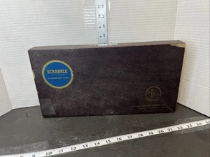 Vintage Scrabble Game 1953 Selchow & Righter Complete Damage Box - Picture 1 of 14