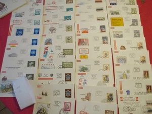 Österreichische Ersttagsbriefe Jahr 1977 St. 50 / Briefmarken / Sammlung / - Bild 1 von 7