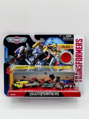 Micro Machines Serie 1 2021 paquete de 4 Transformers #02 decodificador Autobot Deception Foto 1 de 4